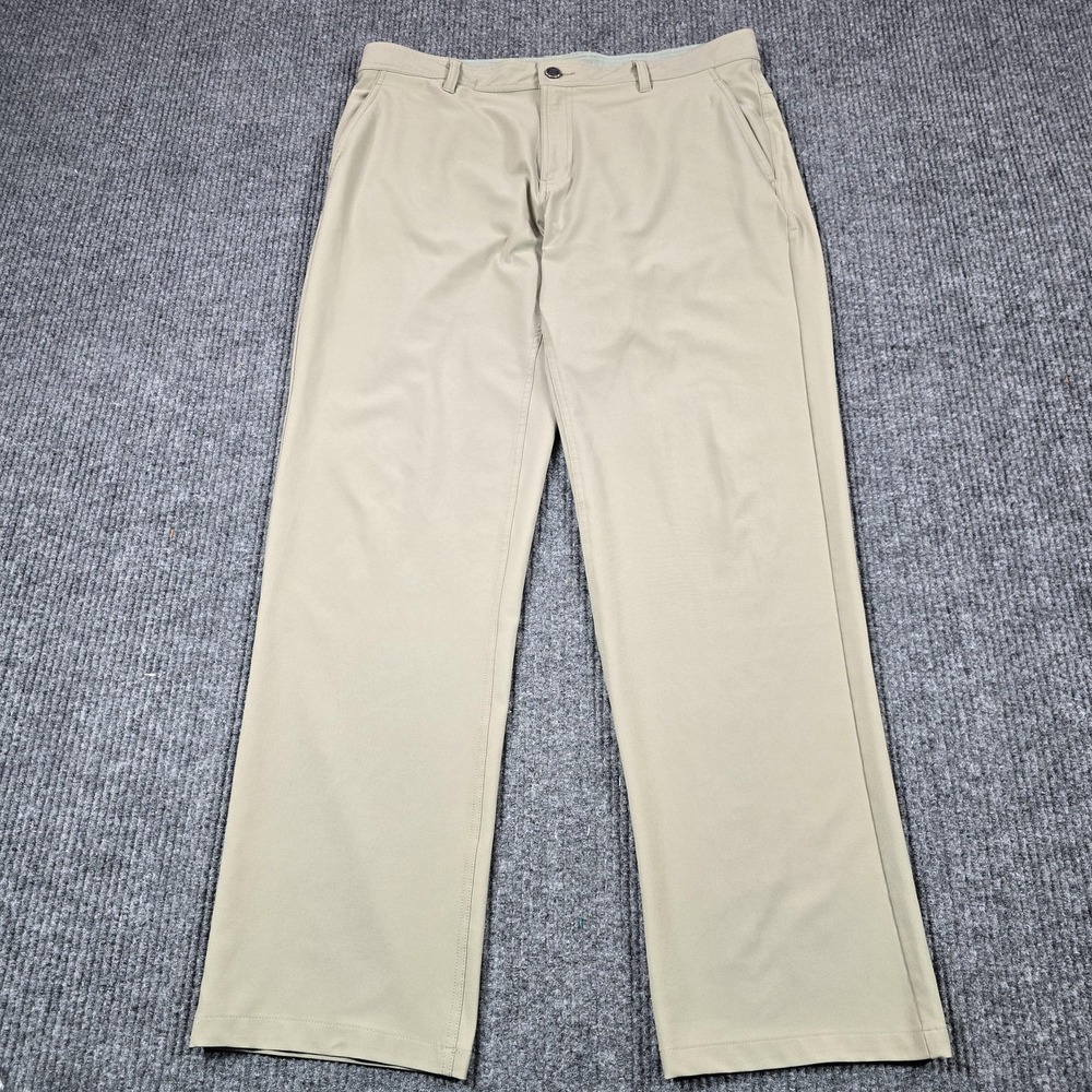 Free Fly Chino Pants Mens 38x32 Beige‎ Stretch Casual Golf Travel Performance
